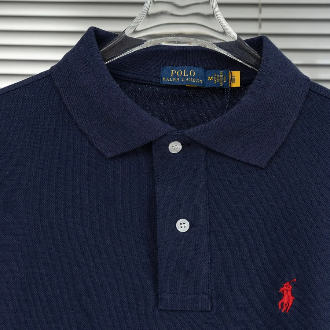 P240 top version (different currencies) You can scan the code to enter the official website Style: Ralph Lauren POLO Ralph Lauren small label embroidery knitted old money style lapel long-sleeved POLO Color: Picture color Size: S-XL Fabric: Pure cotton Accessories: Full set of customized accessories No gender distinction, same style for men and women